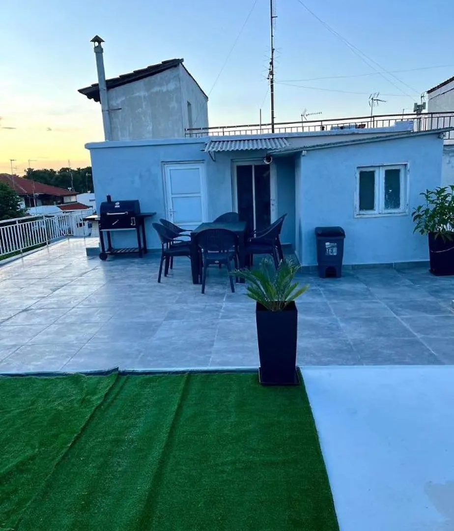 Modern Grey Apartment Nea Michaniona