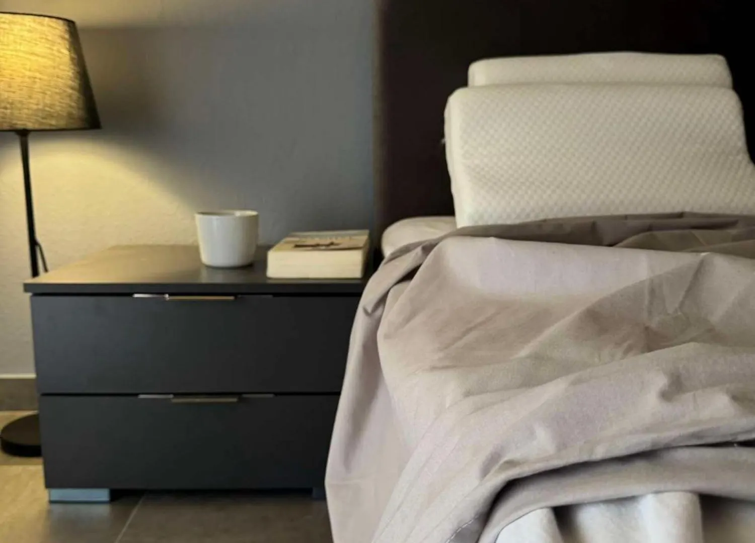 Modern Grey Apartment Nea Michaniona